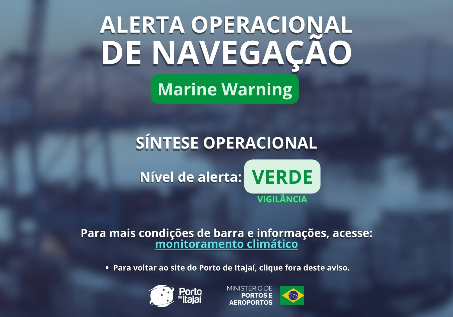 ALERTA VERDE