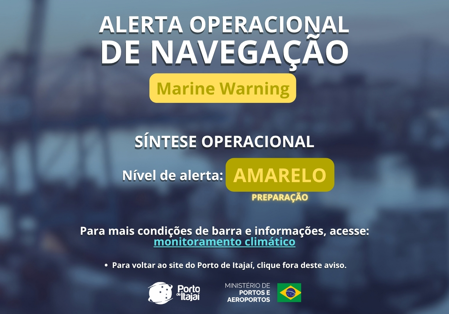 ALERTA AMARELO