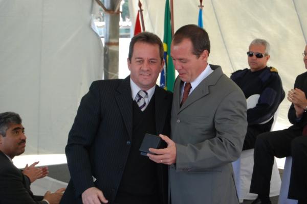Depom homenageia Autoridade Portuária de Itajaí.