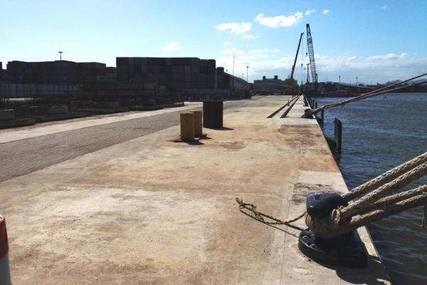 Berço 03 do Porto de Itajaí está concluído e será entregue na segunda-feira.