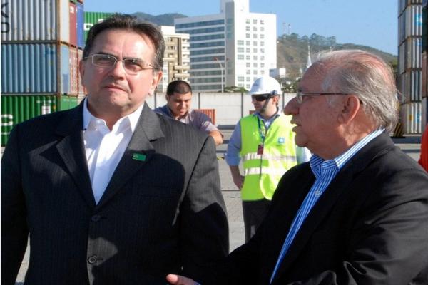 Ministro de Portos visita Itajaí em caráter emergencial Ministro de Portos visita Itajaí em caráter emergencial