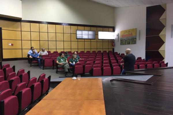 Gerência de Meio Ambiente promove reunião sobre Segurança de Trabalho no Complexo Portuário de Itajaí.