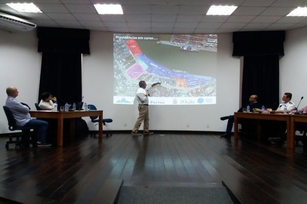 Membros do Conselho de Autoridade Portuária de Itajaí realizam terceiro encontro do ano.