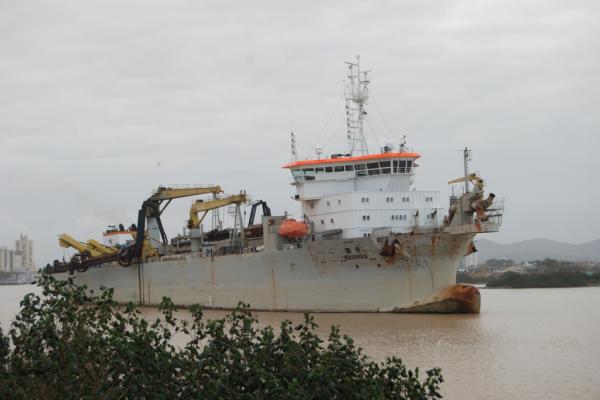 Liberada ordem de serviço para dragagem em Itajaí