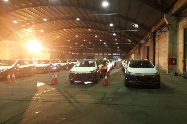 Berço 3 do Porto de Itajaí recebeu 1020 veículos importados.
