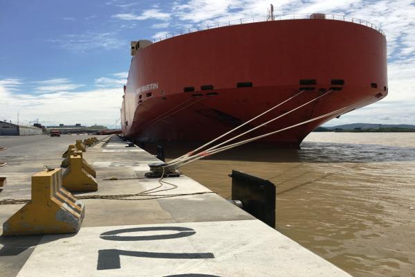 Porto de Itajaí recebe Décima Sexta atracação da montadora General Motors.