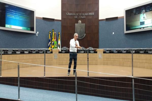 Superintendência do Porto de Itajaí apresenta proposta para conclusão da primeira etapa das obras da Bacia de Evolução.