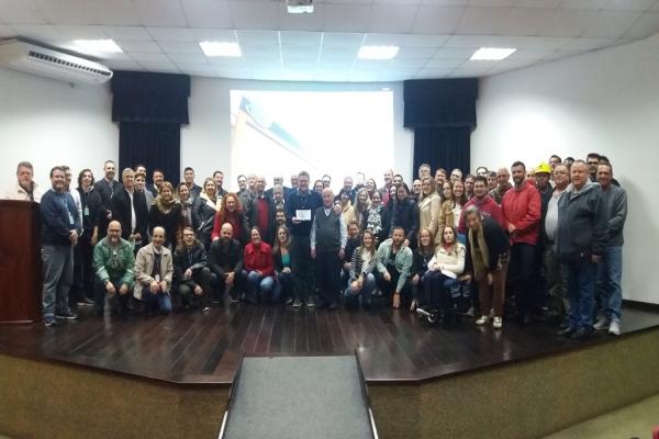Servidor Portuário celebra 40 anos de serviços prestados ao Porto de Itajaí.