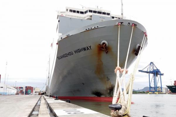 Porto de Itajaí recebe desembarque de 840 veículos importados e ultrapassa a marca de 31 mil unidades.
