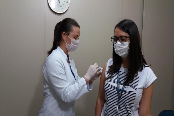 Trabalhadores Portuários Avulsos (TPA) receberam a dose da vacina H1N1.
