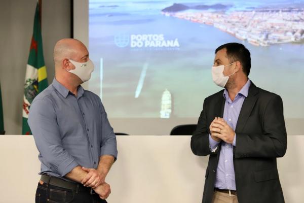 Portos do Paraná mostra modelo de gestão para colegas de Itajaí
