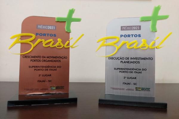 Porto de Itajaí é contemplado com o Prêmio Portos + Brasil em duas categorias