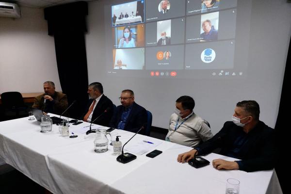 Debate em Defesa da Autoridade Portuária Pública Municipal teve transmissão online (virtual)