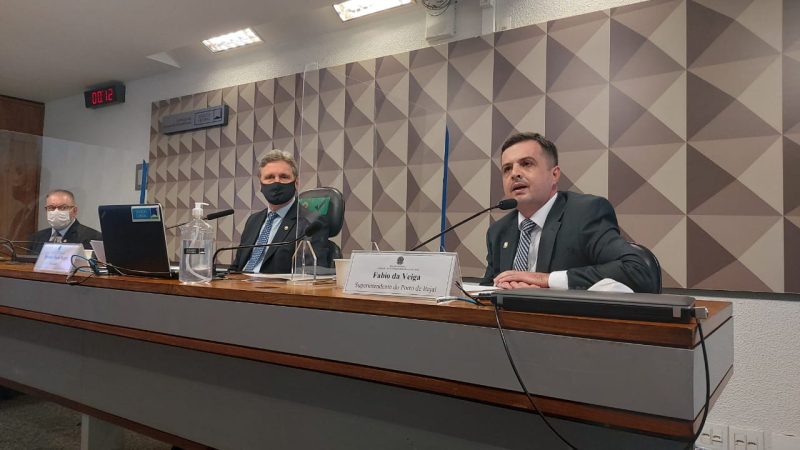 Comissão de Serviços de Infraestrutura realiza debate em Brasília sobre a privatização do Porto de Itajaí nesta terça (26). Comissão de Serviços de Infraestrutura realiza debate em Brasília sobre a privatização do Porto de Itajaí nesta terça (26).
