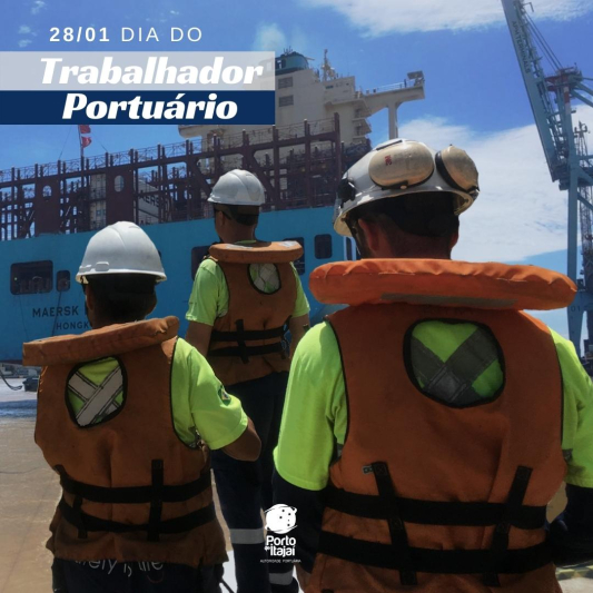 Homenagem da Superintendência do Porto de Itajaí