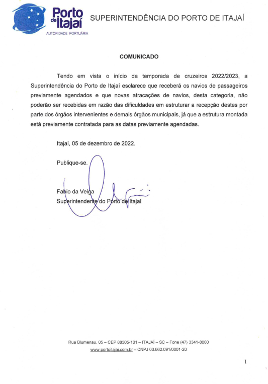 COMUNICADO