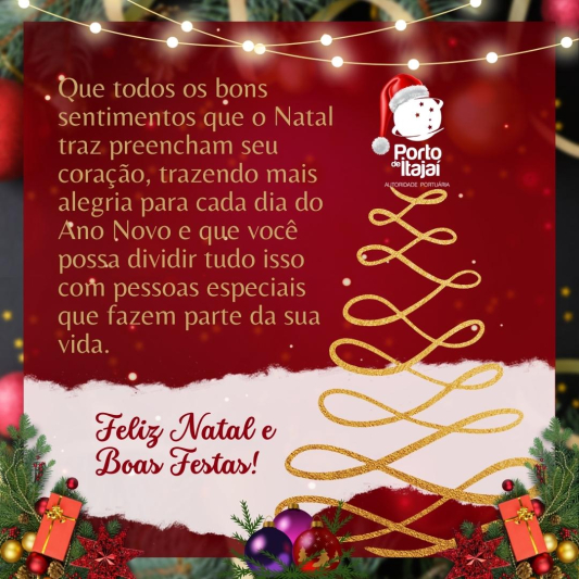 Feliz Natal e Boas Festas!