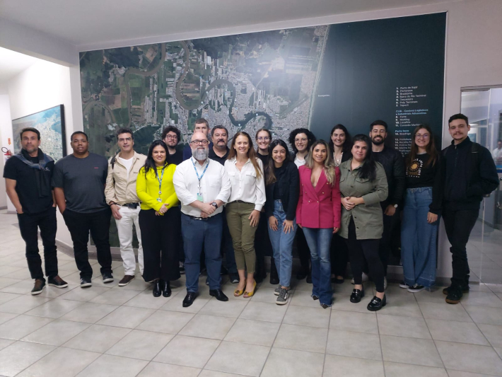 Superintendência do Porto de Itajaí recebe Turma curso de Pós-Graduação em Direito da Aduana e Comércio Exterior Brasileiro, da Univali.