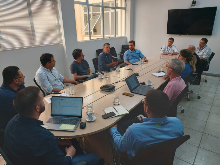 Superintendência do Porto de Itajaí realiza reunião com operadora SC Portos e empresas especializadas em sistema de software portuário