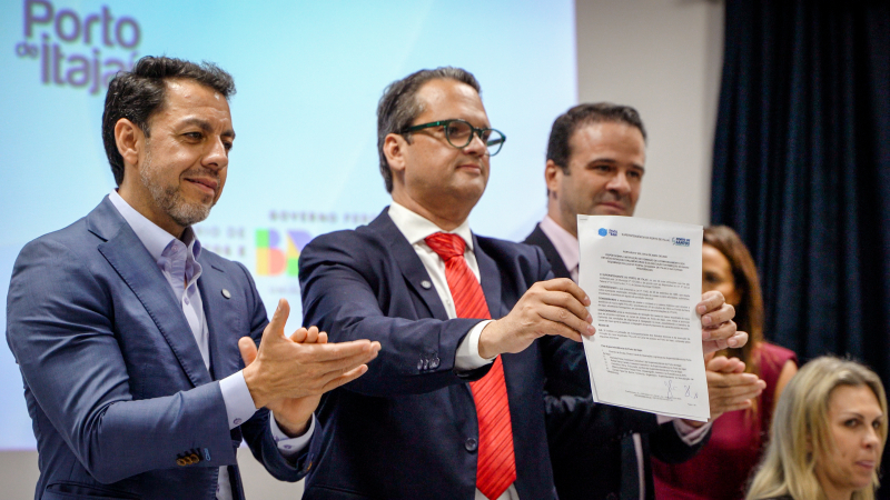 Superintendente do Porto de Itajaí, João Paulo Tavares Bastos, reafirma que o Porto continuará sendo da cidade e voltará a ser mais competitivo