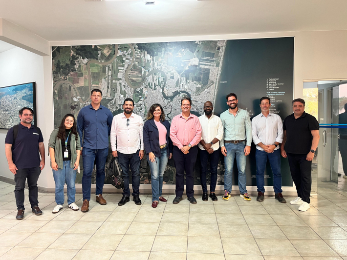Superintendente do Porto de Itajaí recebe representantes da Infra S.A.